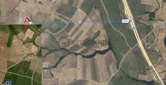 Satılık 6.266 M2 Tarla. Kırklareli Pınarhisar’da Uygun Fiyatlı Yatırım Fırsatı. 2