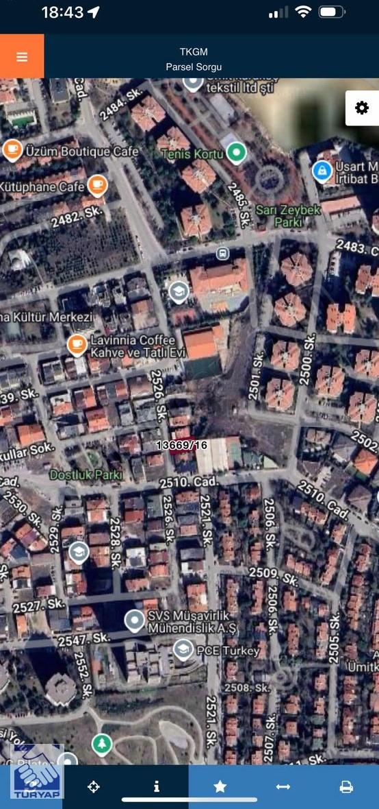 Çayyolu Töyko Villalarında 317 M² Arsa | Şirket Merkezi & Villa 2