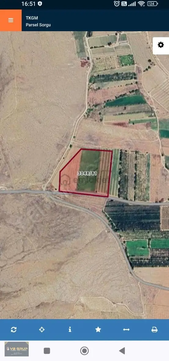 Yeşilhisar Kovalı Mevkii 37.730 M2 Satılık Tarla Yeşilhisar Kovalı Mevkii 37.730 M2 Satılık Tarla