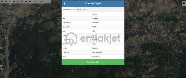 Turyap Yusuf'tan Yalova Çukurköy'de 6871m² Yola Cepheli Arazi 3