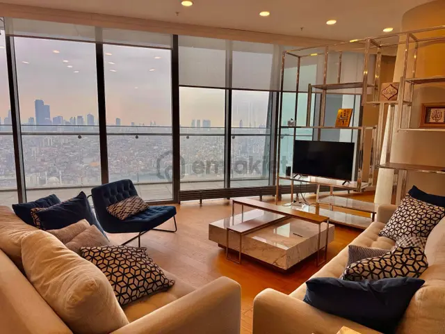 Skyland Yüksek Kat 4+1 Eşyalı / Rent İn Vadistanbul High Floor 3