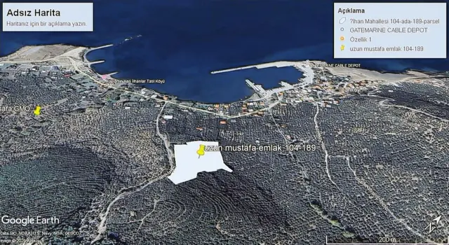 Erdek İlhanlar Da Deniz Manzaralı Satılık Zeytinlik 3