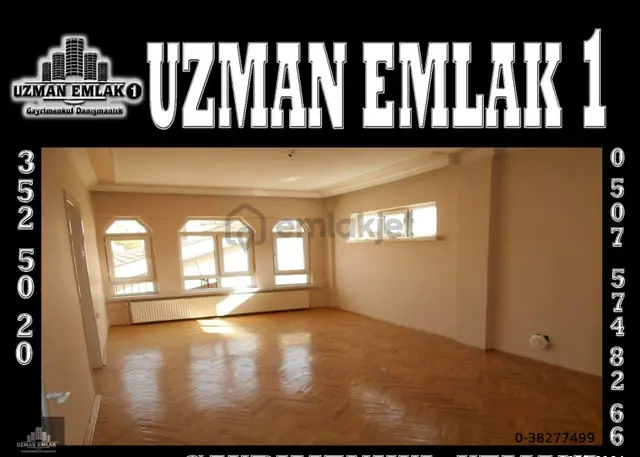 Uzman Emlak'tan Yunus Emre Cad Yakını Katta 3+1 Daire 1