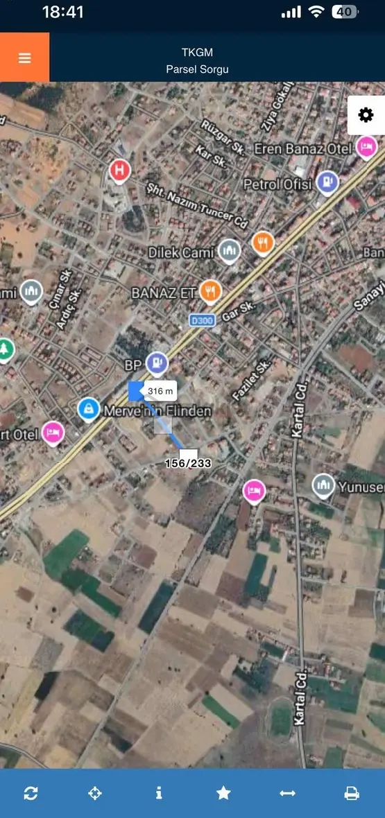 Banaz Dilek Mh 468m2 Villalık Arsa 3
