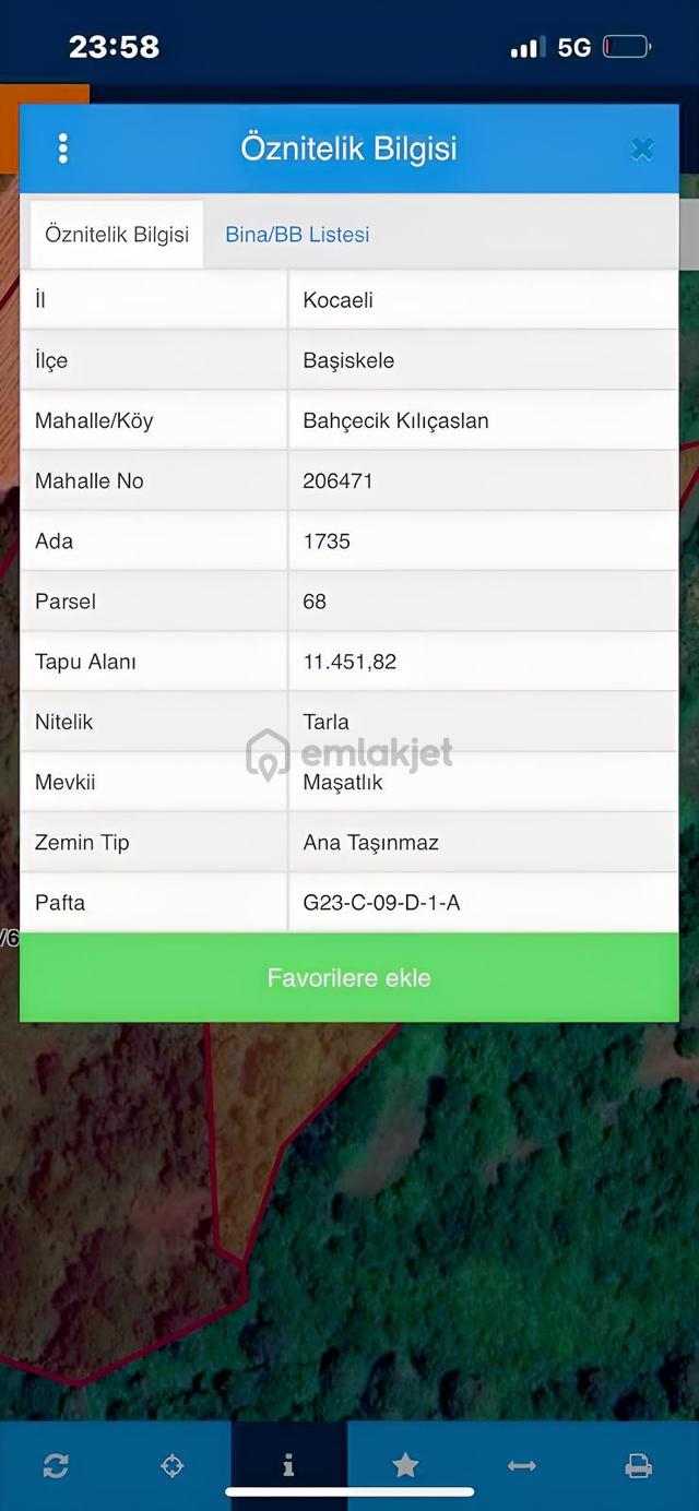 İmar Sınırında Bahçecik Kılıçarslan 11 Dönüm Tarla 5
