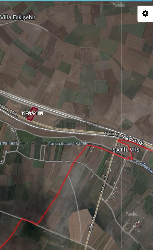 Özdemir'den Satılmışoğlu Mahallesi Satılık 4480 Mt. Tarla 4