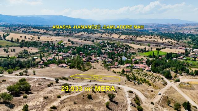 Amasya / Hamamözü / Damladere De 1.170 M² Müstakil Tarla 2