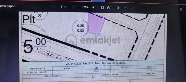 Çorlu Havuzlar Mahallesinde Satılık 263 M2 Villa Arsası 3