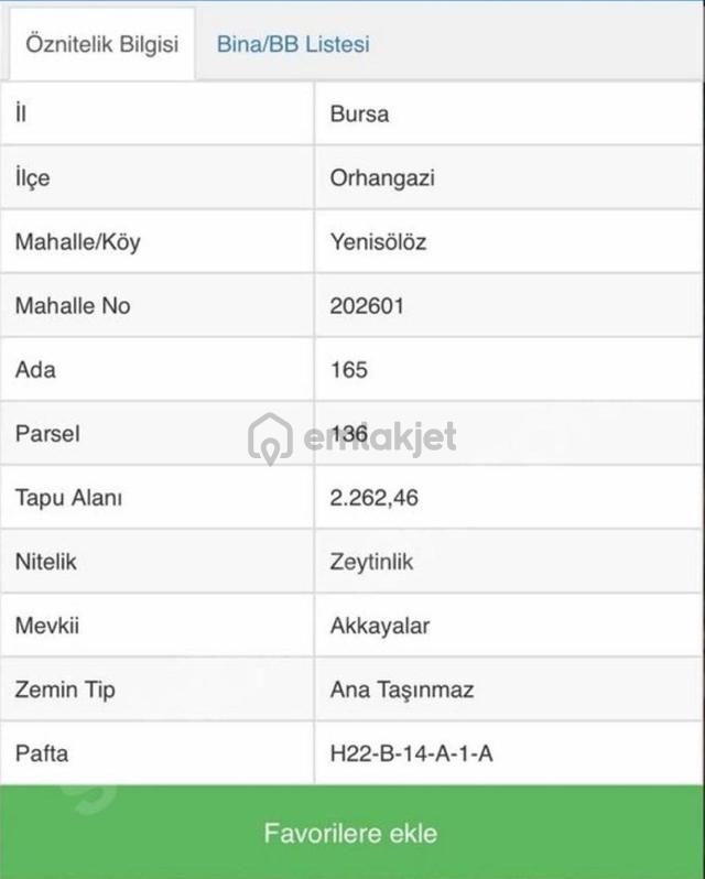 Otuz4| Orhangazi Yenisölözde Full İznik Gölü Manzaralı Zeytinlik 2
