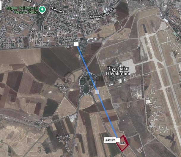 Havalimanı Caddesine Sıfır Satılık Yatırımlık 2930 M2 Tarla 3