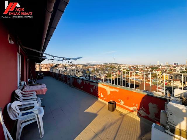 Koşuyoluna Komşu, İstanbul Silüeti Manzaralı 80 M² Teraslı 4+1 4