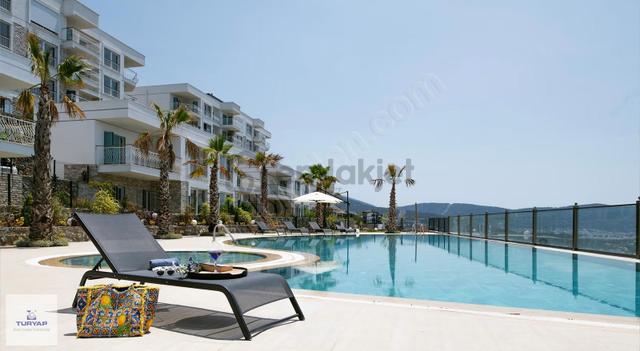 Deniz Manzaralı Sonsuzluk Havuzlu Sıfır 3+1 Daire Didim Akbük 5
