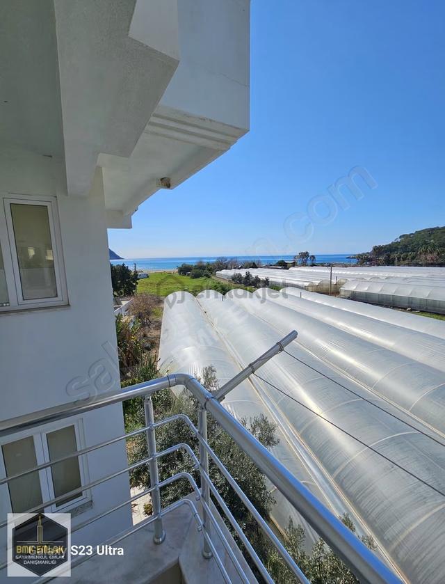 Bmk'dan Kumluca Karaöz'de Kiralık Deniz Manzaralı Daire 1+1 4