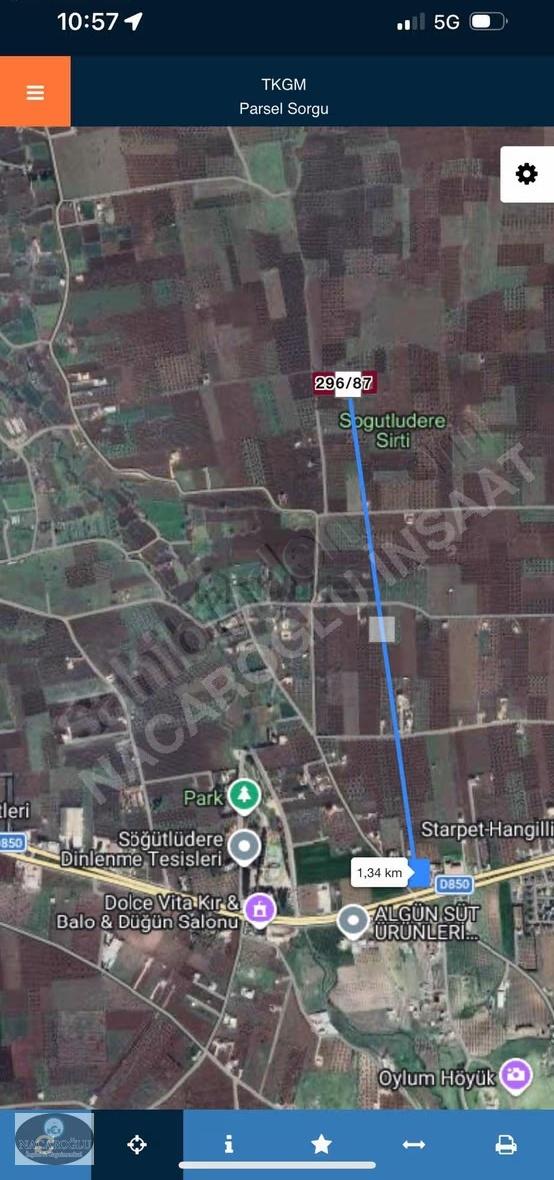 Ncr'den Merkez Tapulu 60ağaç 7.900 M2 Satılık Zeytinlik 5
