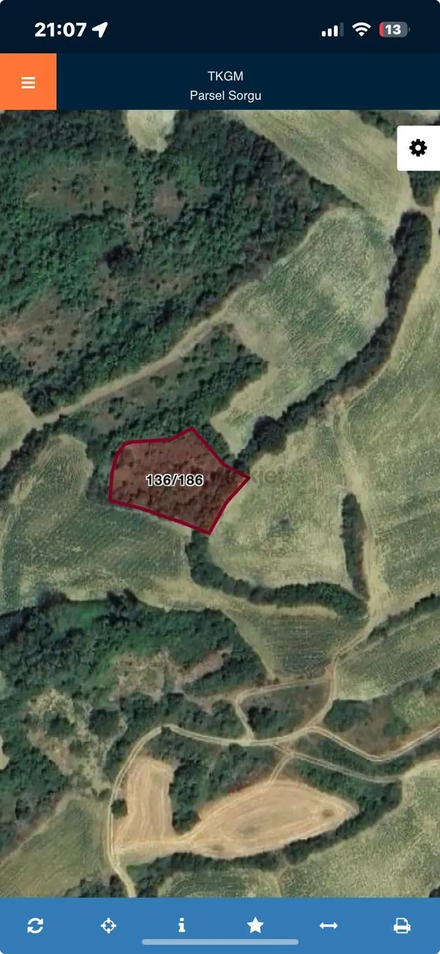 Tekirdağ Semetli Mah.köye Yakın Tarla 1410 M2 Tarla , 2