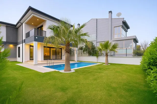 Monami'den Tam Müstakil Havuzlu 200 M2 3+1 Emsalsiz Villa 4