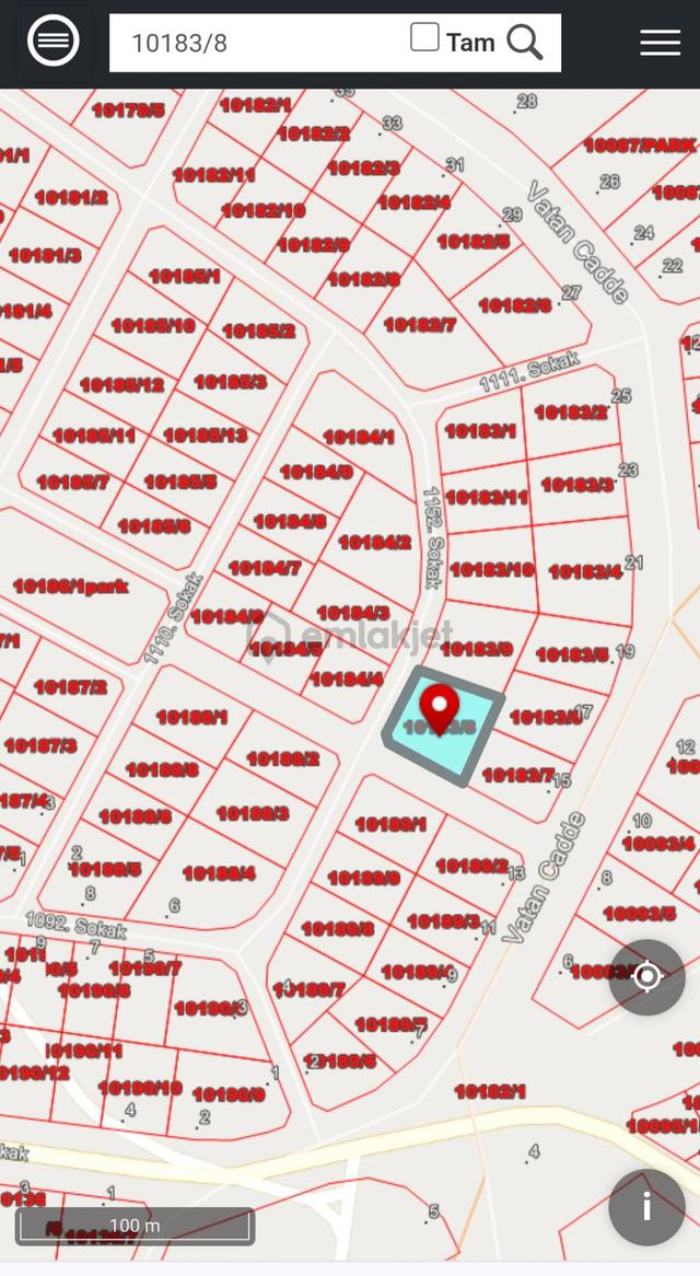 Amazon'dan Ataköy'de 1436 M2, 6 Kat Konut İmarlı Arsa Satılık Veya Kat Karşılığı 3