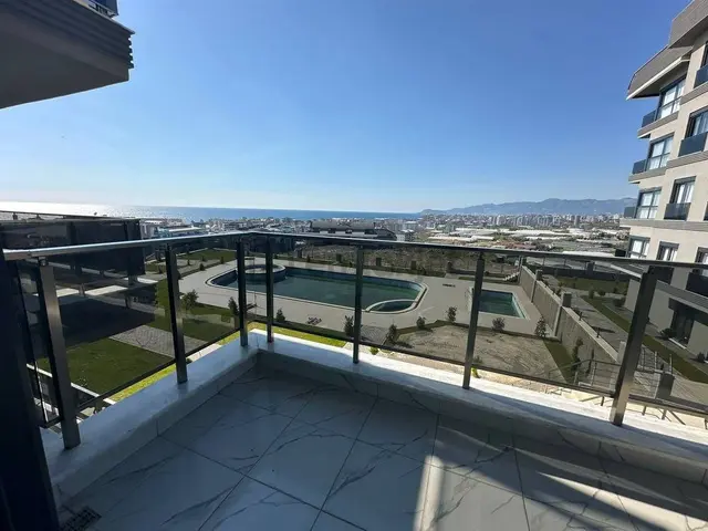 Alanya Kargıcakta Eşsiz Deniz Manzaralı 1+1 Satılık Daire 2