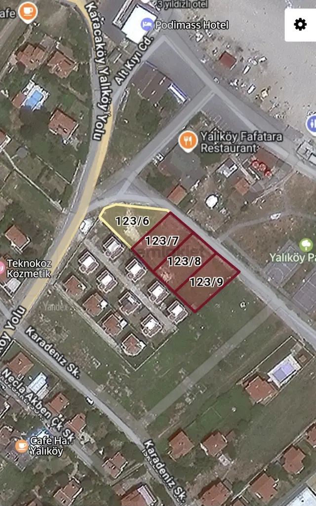 Çatalca Yalıköy Sahilde Satılık Ticarı İmarlı Arsa /necati Kurt Remax 3