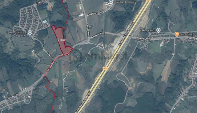 120m Yol Cepheli Villa & Ticari Projelik Arsa | Kdv Avantajlı 2