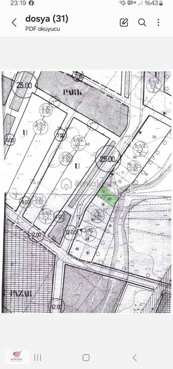 Satılık Havsa Merkezde İmarlı İfrazlı Arsa 5