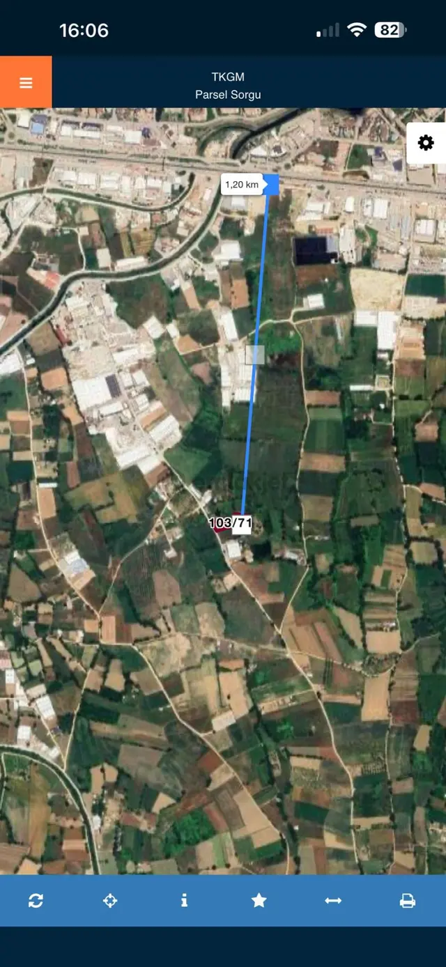 Bursa Nilüfer Yaylacıkta 3,643 M2 Tarla İmar Dibinde 3