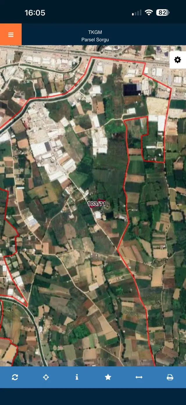 Bursa Nilüfer Yaylacıkta 3,643 M2 Tarla İmar Dibinde 2
