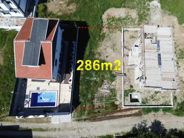 Deniz Manzaralı 286m2 Müstakil İmarlı İfrazlı Satılık Arsa 2
