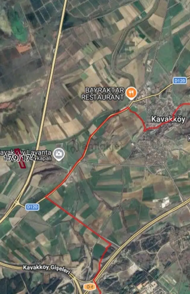 Çanakkale Gelibolu Kavakköyde Nehirden-denize15 Dönüm Arazi 3