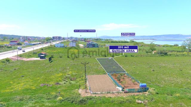 Çanakkale Çardak'ta İmarlı Boğaz Manzaralı Satılık Arsa 5