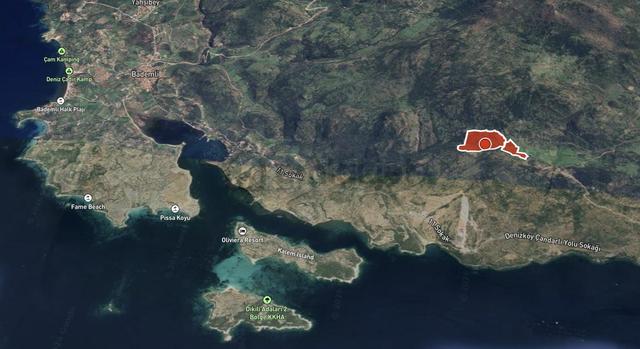 Dikili Denizköyde 138.735 M² Deniz Manzaralı Yatırımlık Tarla 4