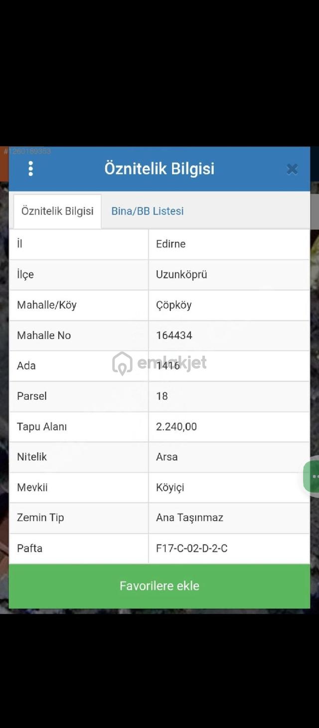 Edirne Uzunköprü Çöpköy 2