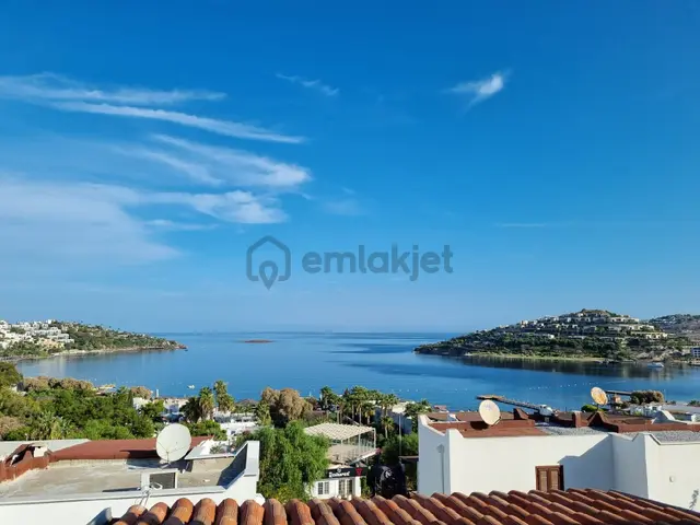 Yalıkavak Seçkin Sitede Özel Plajlı Havuzlu Deniz Manzaralı Kiralık 3+1 Villa 1