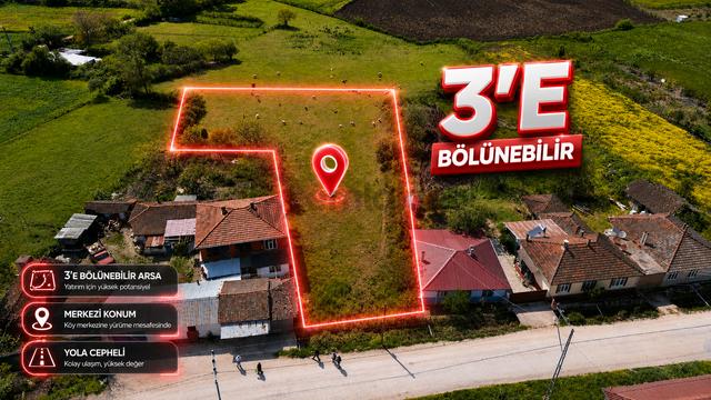 Biga Hacıköy’de 3’e Bölünebilir 1.998 M² Arsa 5
