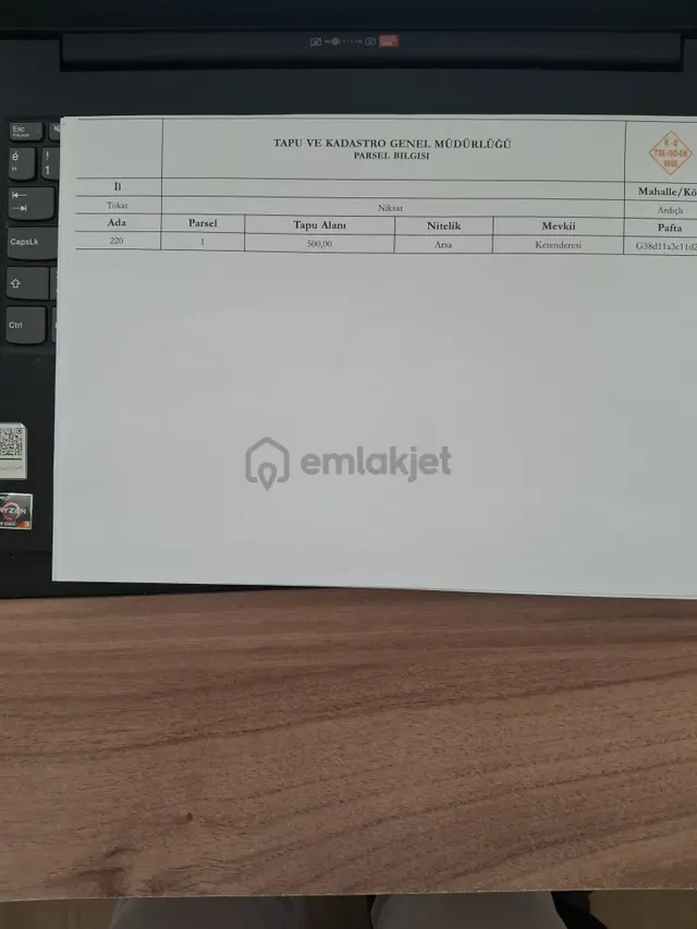Adalet Gold Group Emlaktan Niksar Yaylası Melike Evlerinde 500 M2 Arsa 2