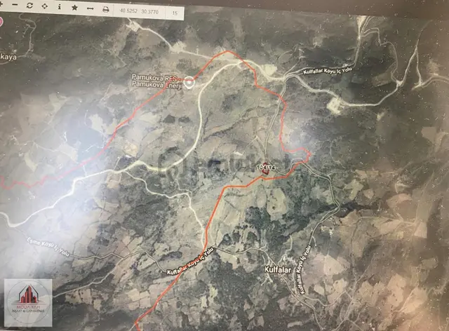 Geyve Eşme Mah.tek Tapu 3115 M2 Asfalta Cephe Araç Takasına Açık 3