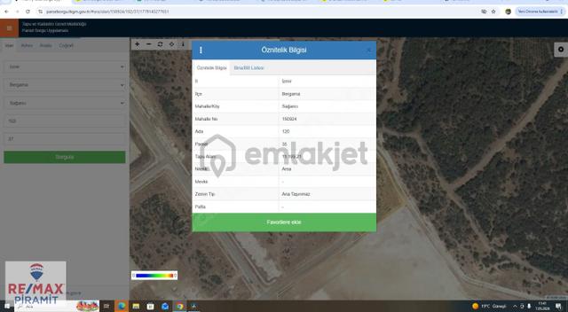 İzmir Bergama Osb Sanayi'de Satılık 11.199 M2 Arsa 2
