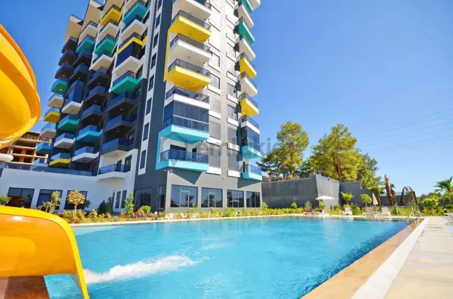 Alanya Avsallar 1+1 Muhteşem Kompleks Deniz Ve Doğa Manzaralı Daire 2
