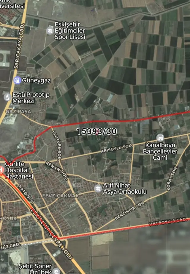 Kaymen Emlak Şehir Merkezinde 2549 M2 Tarla Çevreyolu Çok Yakın 2
