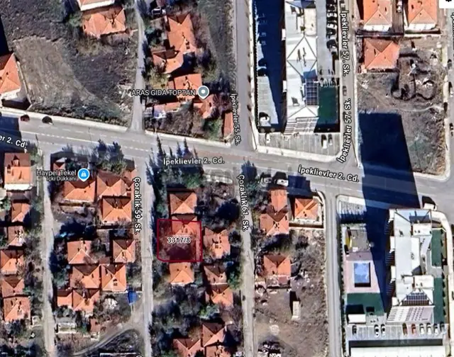 Güvenay - Çorum Bahçelievler Çoraklık Mevkii 375 M² Satılık Arsa 1