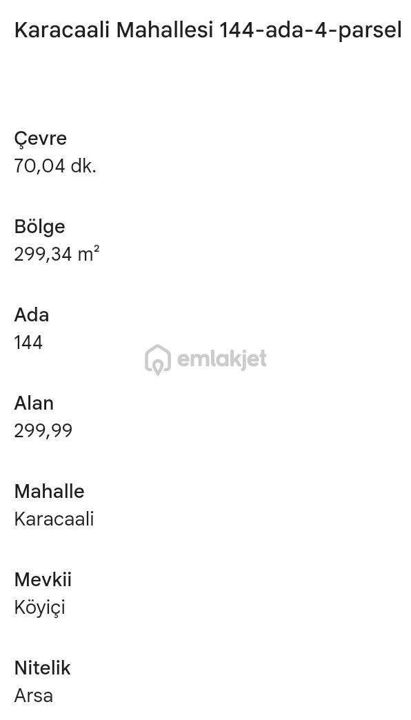 Biga Karacaali'de %40 İmarlı Satılık Fırsat Arsa 4