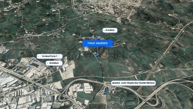 Armutköy De Osb Ve Çevre Yoluna Yakın Kadast. Yoluna Cephe Arazi 3