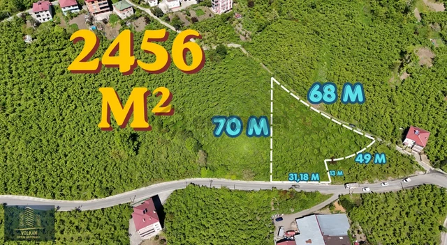 Vyg'den Ortahisar Kutlugün Mahallesinde 2456 M2 Arsa Vyg'den Ortahisar Kutlugün Mahallesinde 2456 M2 Arsa