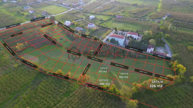 Detaylar Açıklamada Satılık İmarlı Arsalar Karapürçek Merkez'de 2