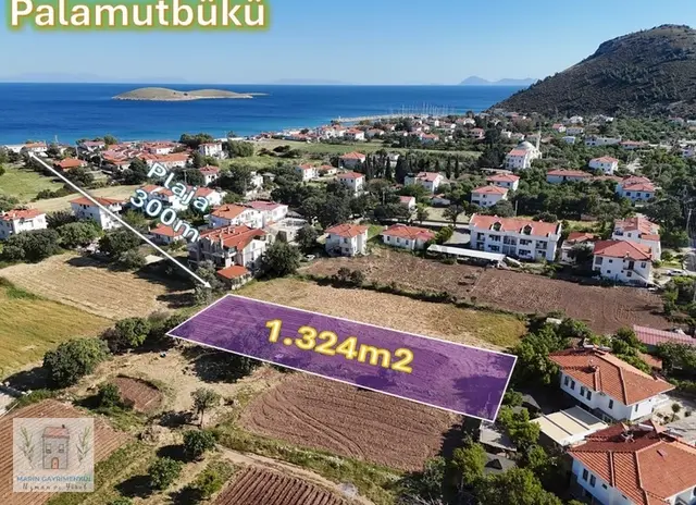 Marinden Palamutbükü'nde 1.324 M2 İmar İçi Arsa 1