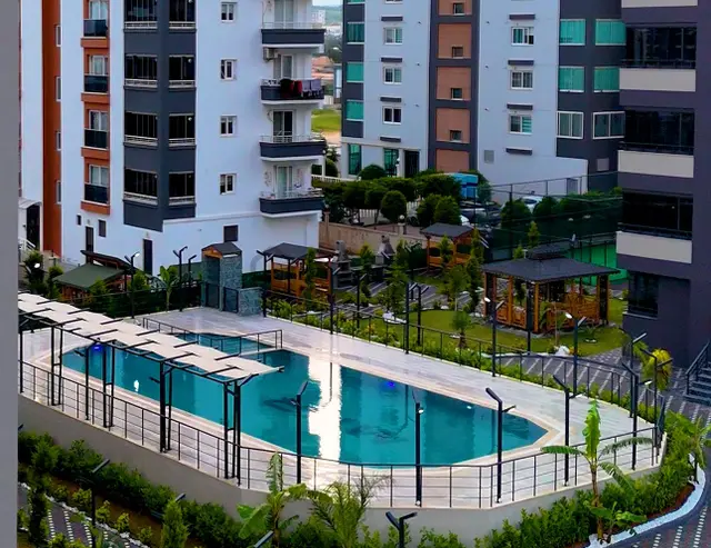 Mezitli'de Sıfır, Site İçinde, Havuzlu 4+1 Satılık Daire 2