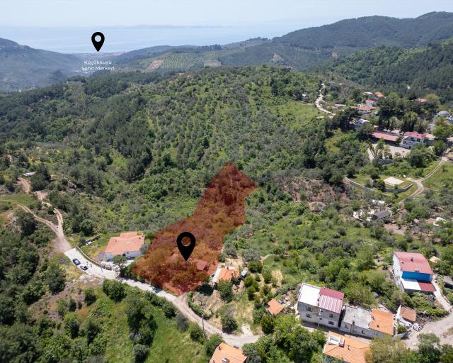 Çanakkale Ayvacık Küçükçetmi Köyü 3798 M2 Köy İçi İmarlı Arsa! 3