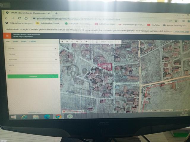 Konya Karatay Erler Mah.1007 M2 2.kata İmarlı 4 Dairelik Satılık Arsa