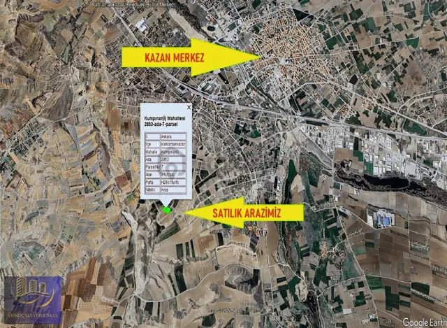Özkoç'tan Kumpınarı Mah'de Satılık 574m² Villa Arsası 4