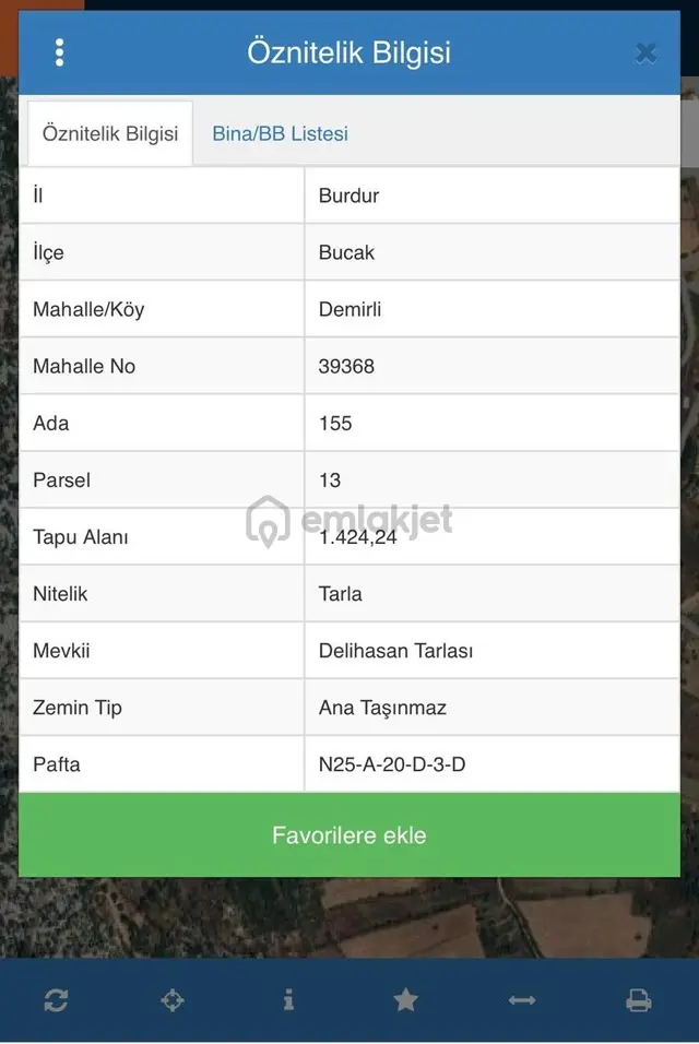 Bucak Kayıda Konut İmarlı, Suyu Bağlı, Köşebaşı Hazır Bahçe 3